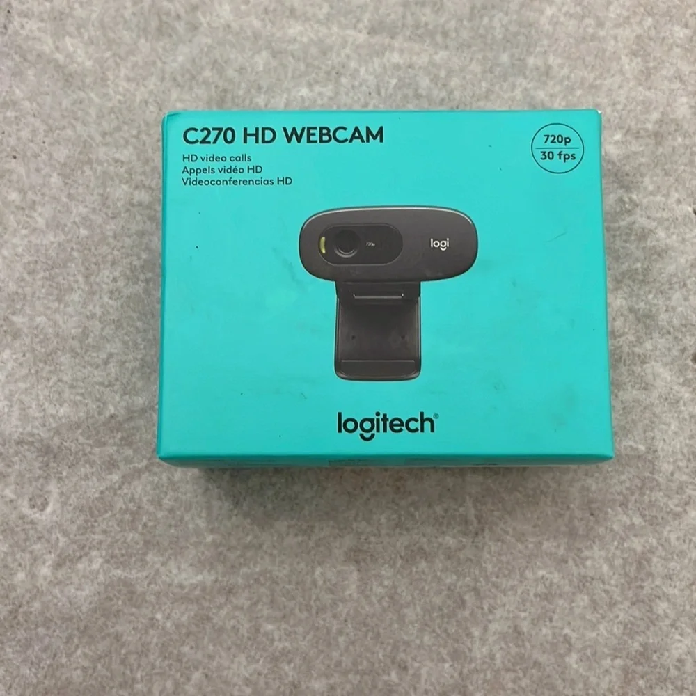 NEw Logitech c270 HD webcam